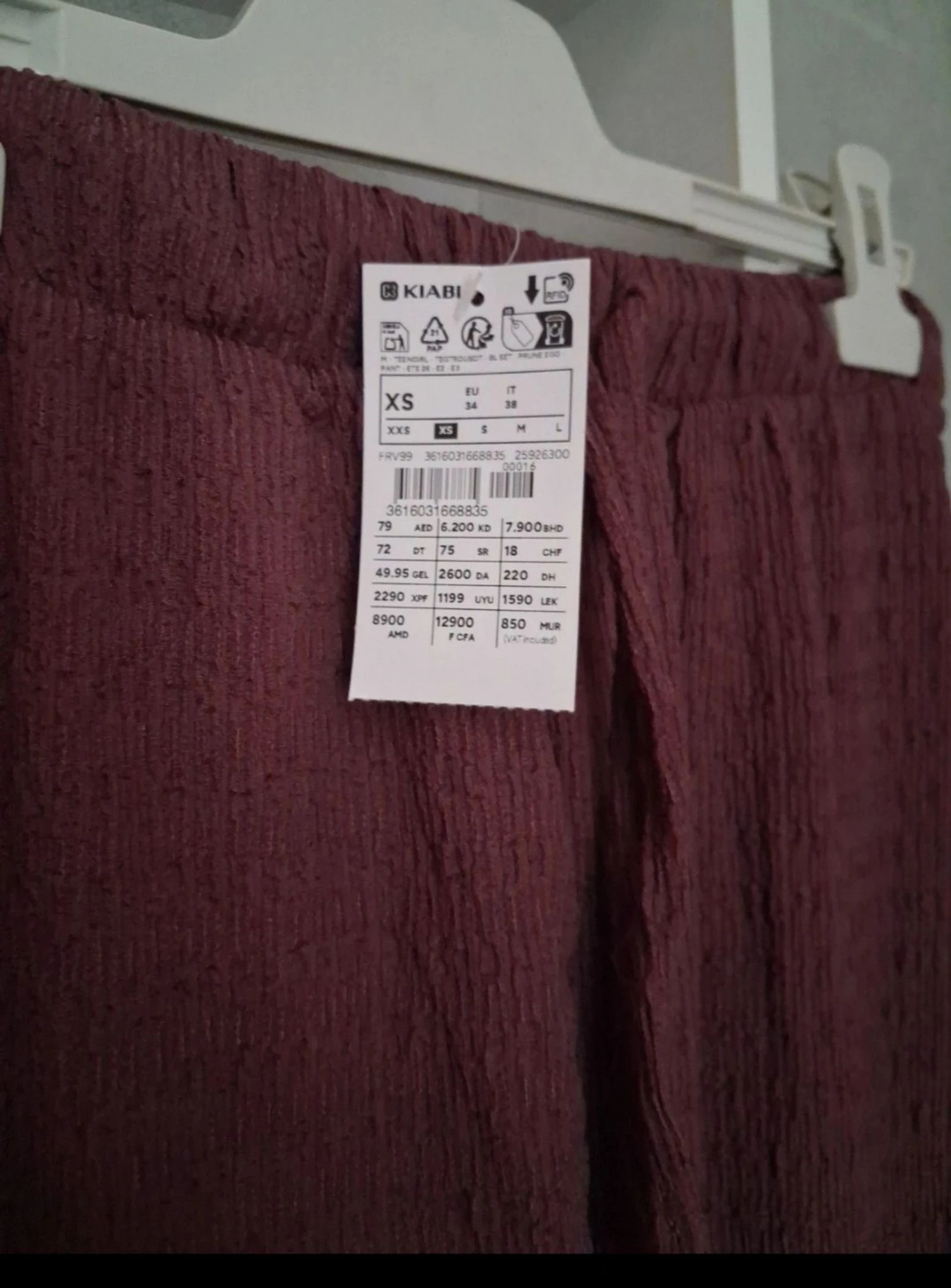 Calça larga fluida nova – photo 3